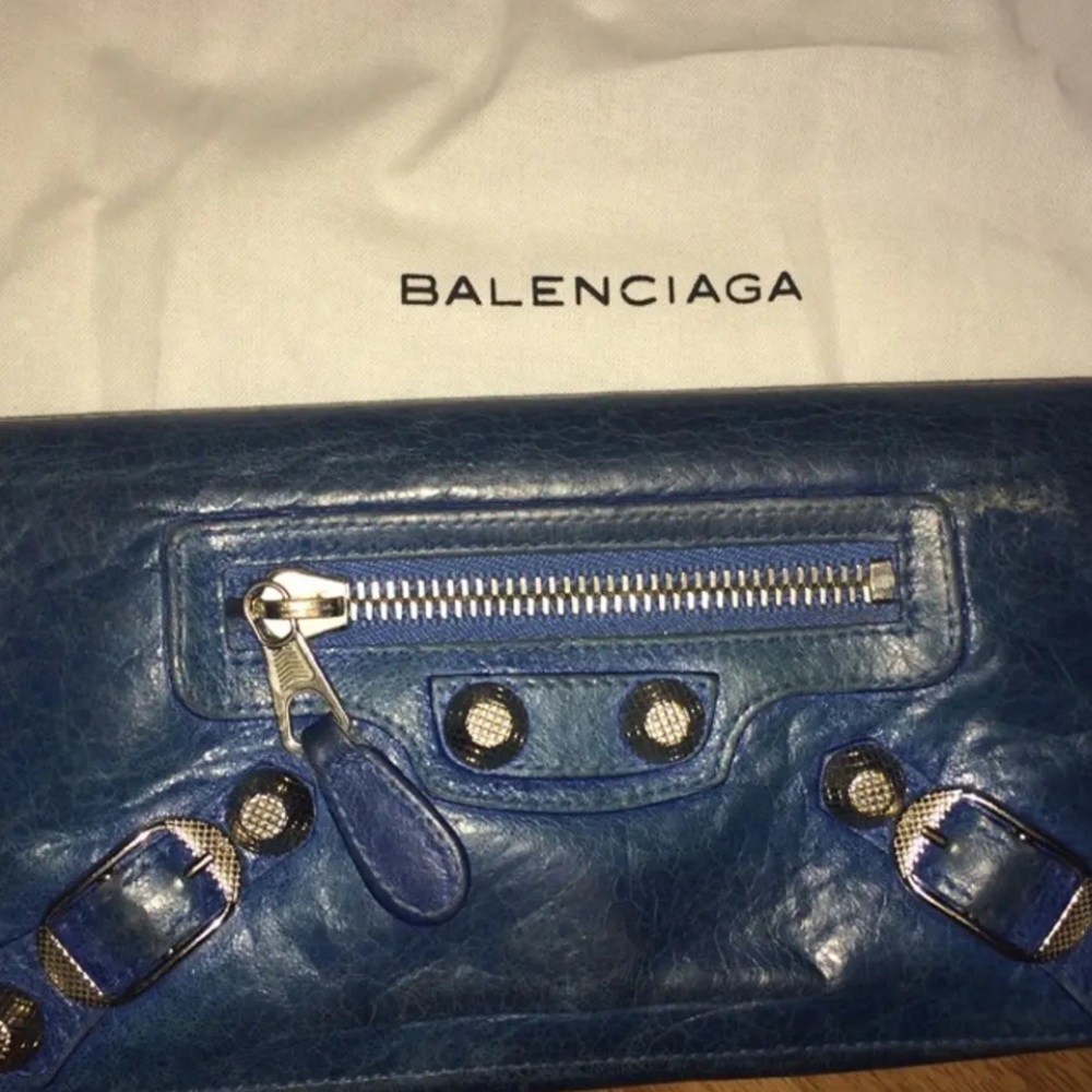 Balenciaga Electric Blue Silver giant